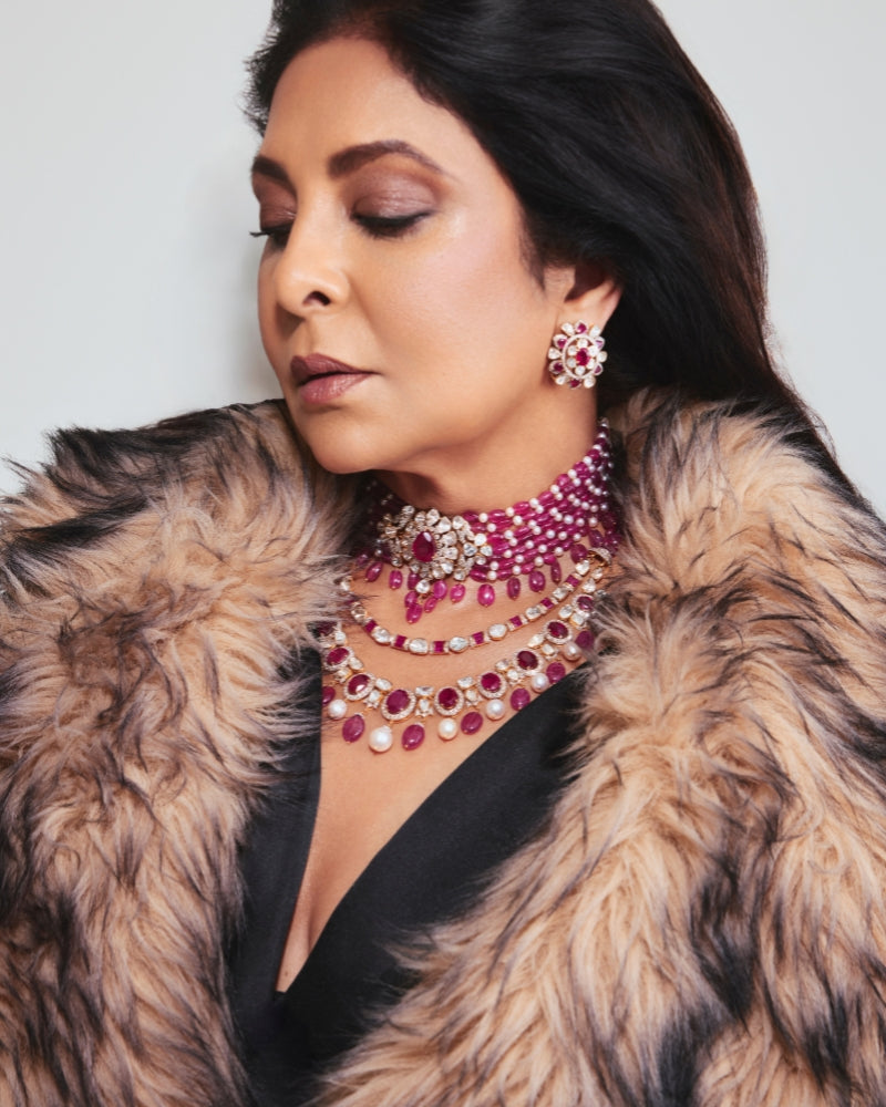 Shefali Shah - Shyla Polki And Diamond Necklace