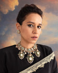 Vivienne Polki And Diamond Necklace