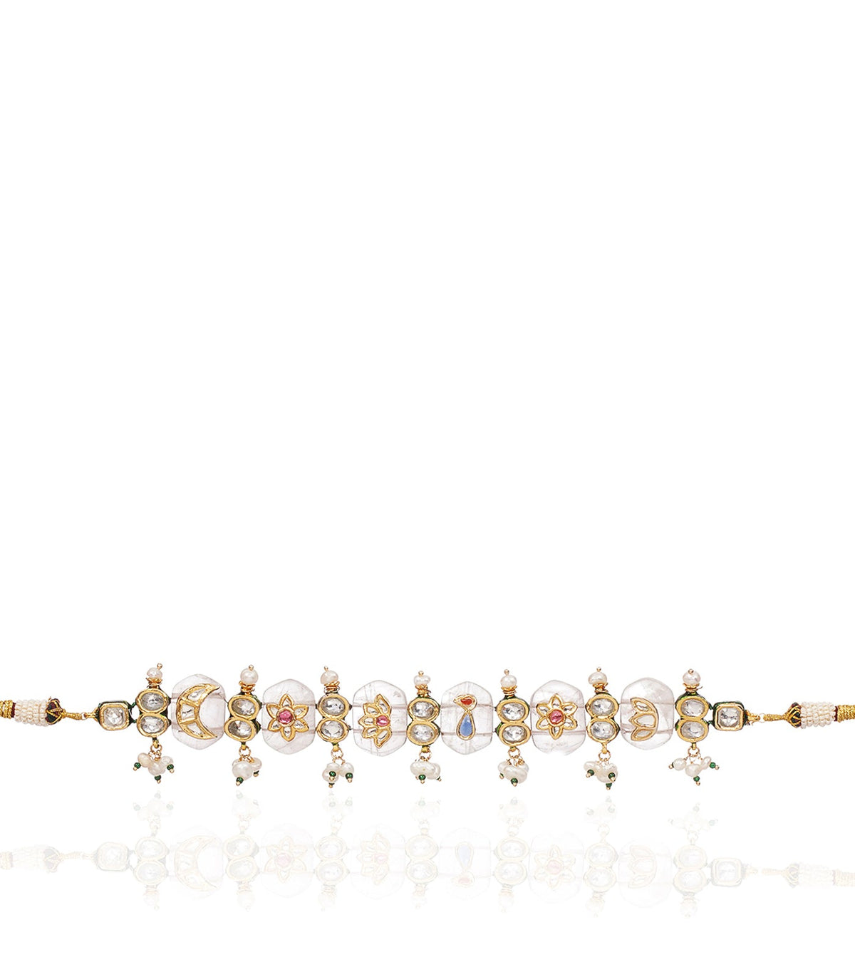 ZUBAIDA PINK KUNDAN CHOKER