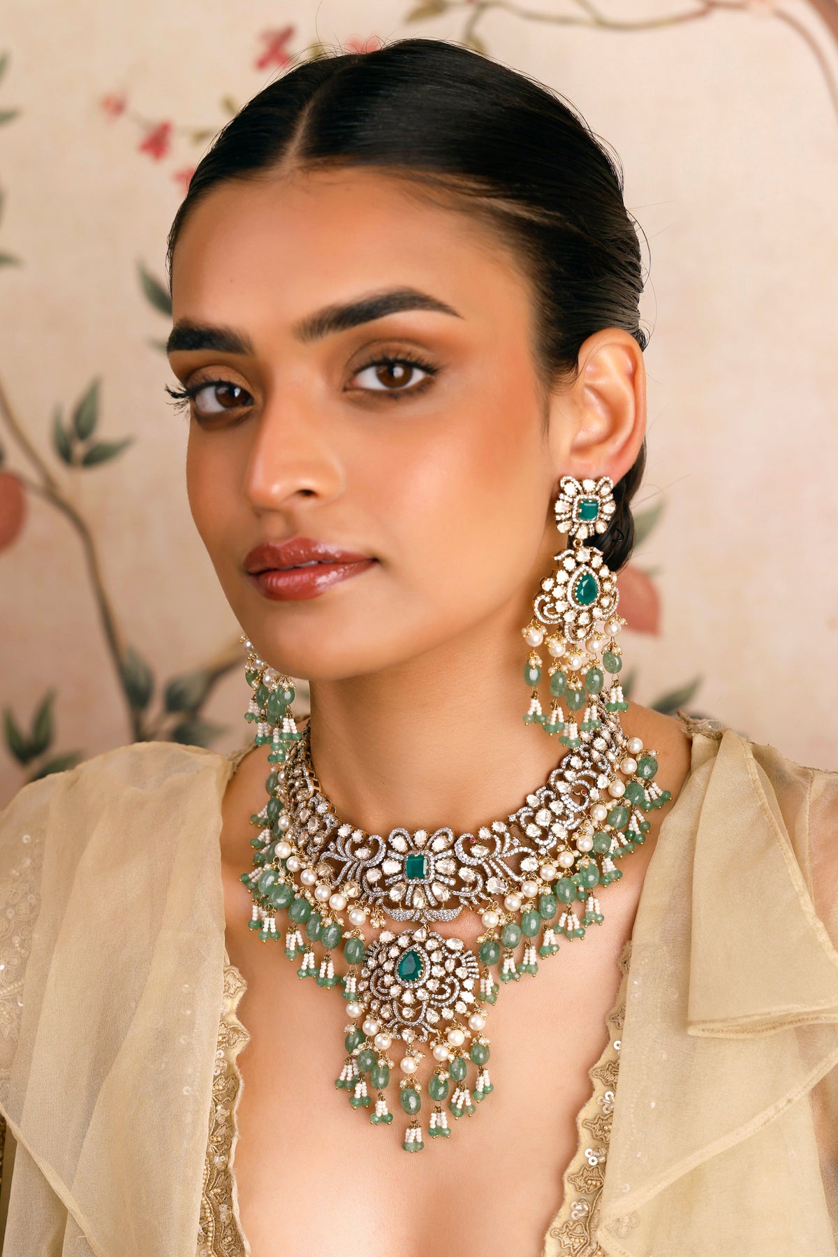 Zeenat Mint Necklaces