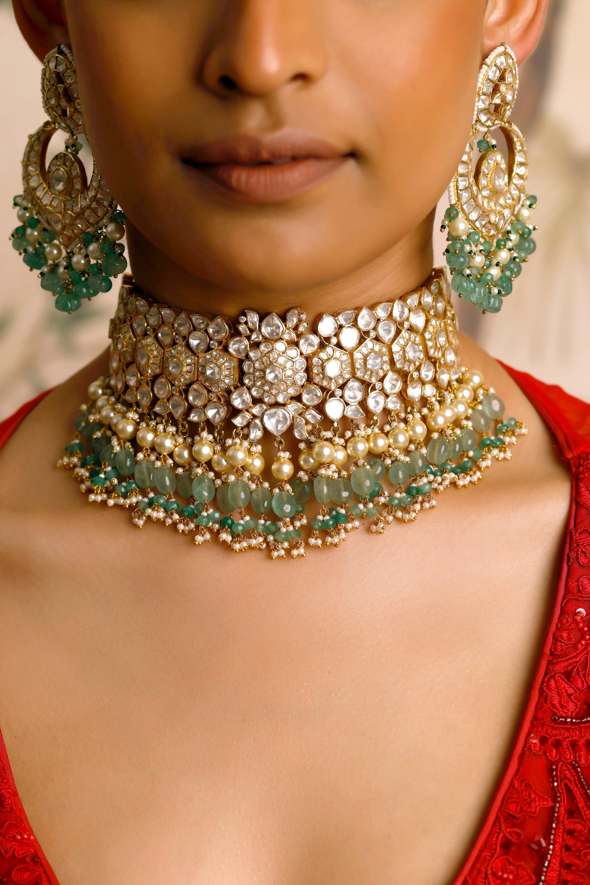 Mastani Green Mint Necklaces