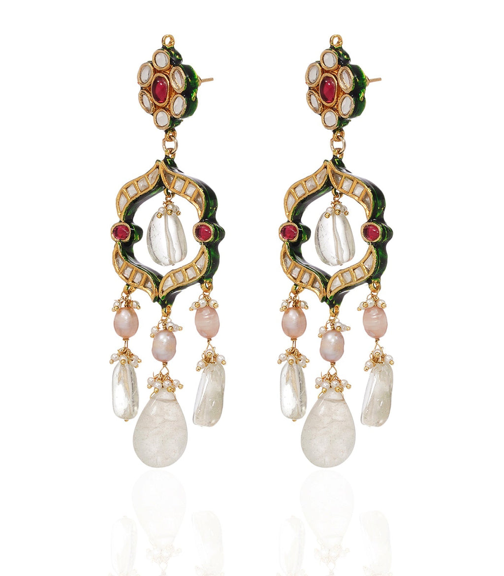 HAMSIKA RED KUNDAN CHOKER SET