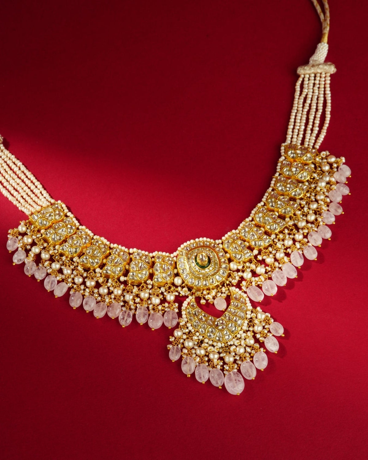 Madhiya Polki Necklace
