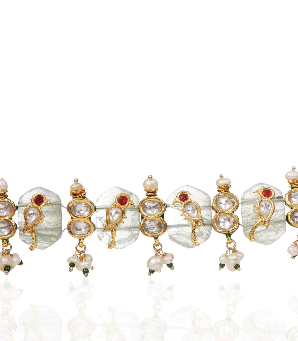 TISYA MINT KUNDAN CHOKER