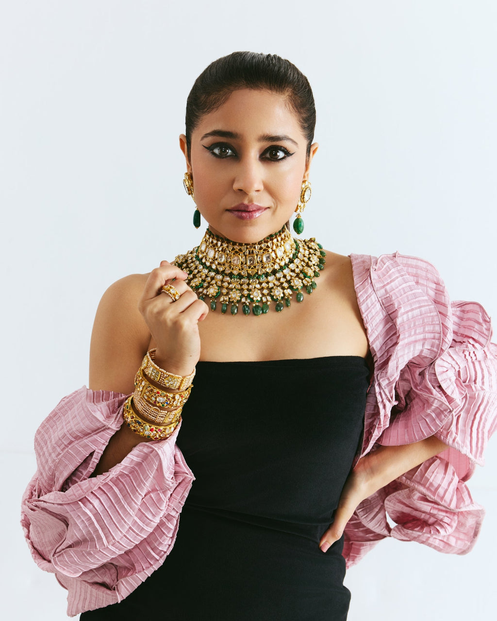 Allie Polki Bangle