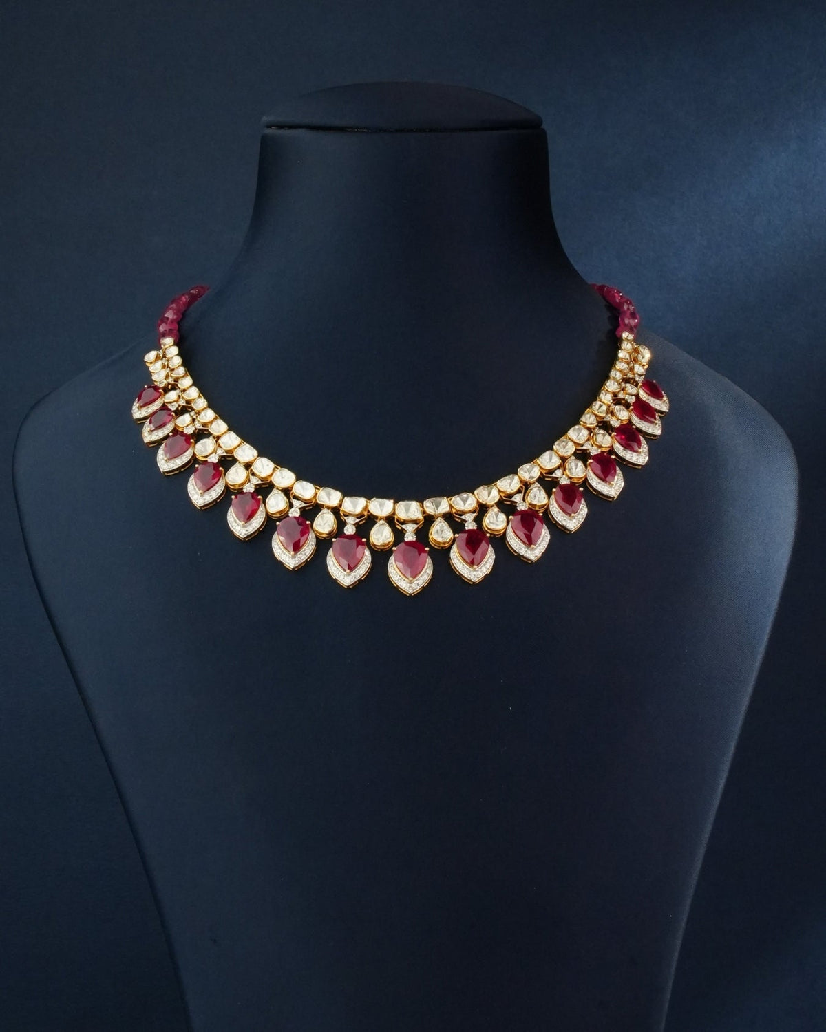 Shikha Polki And Diamond Necklace