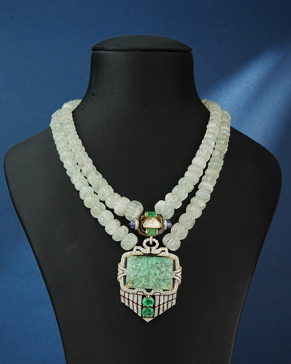 Claire Polki And Diamond Bead Pendant