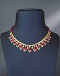 Sonika Polki And Diamond Necklace
