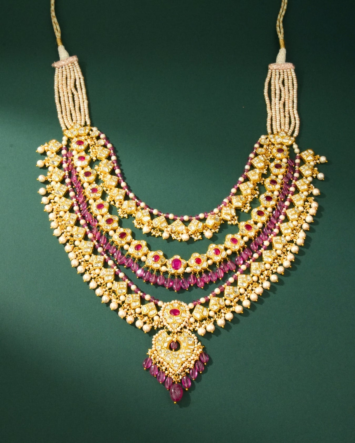 Riddhi Polki Long Necklace