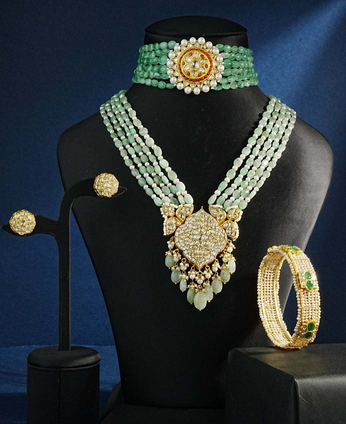 Cevira  Bridal Polki Set