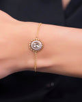 Kristi Polki And Diamond Loose Bracelet