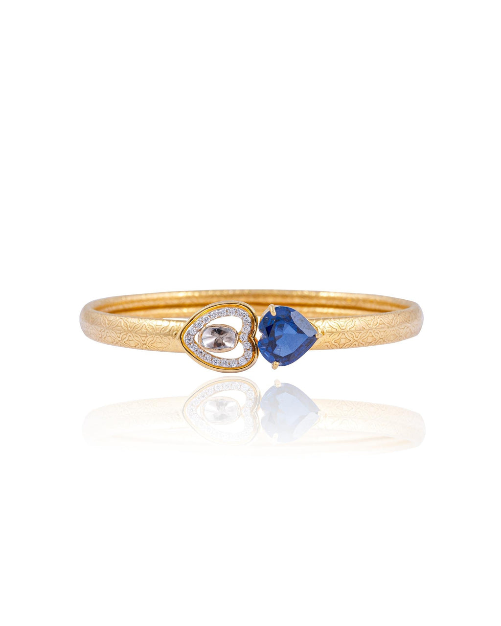Stefni Polki And Diamond Bangle