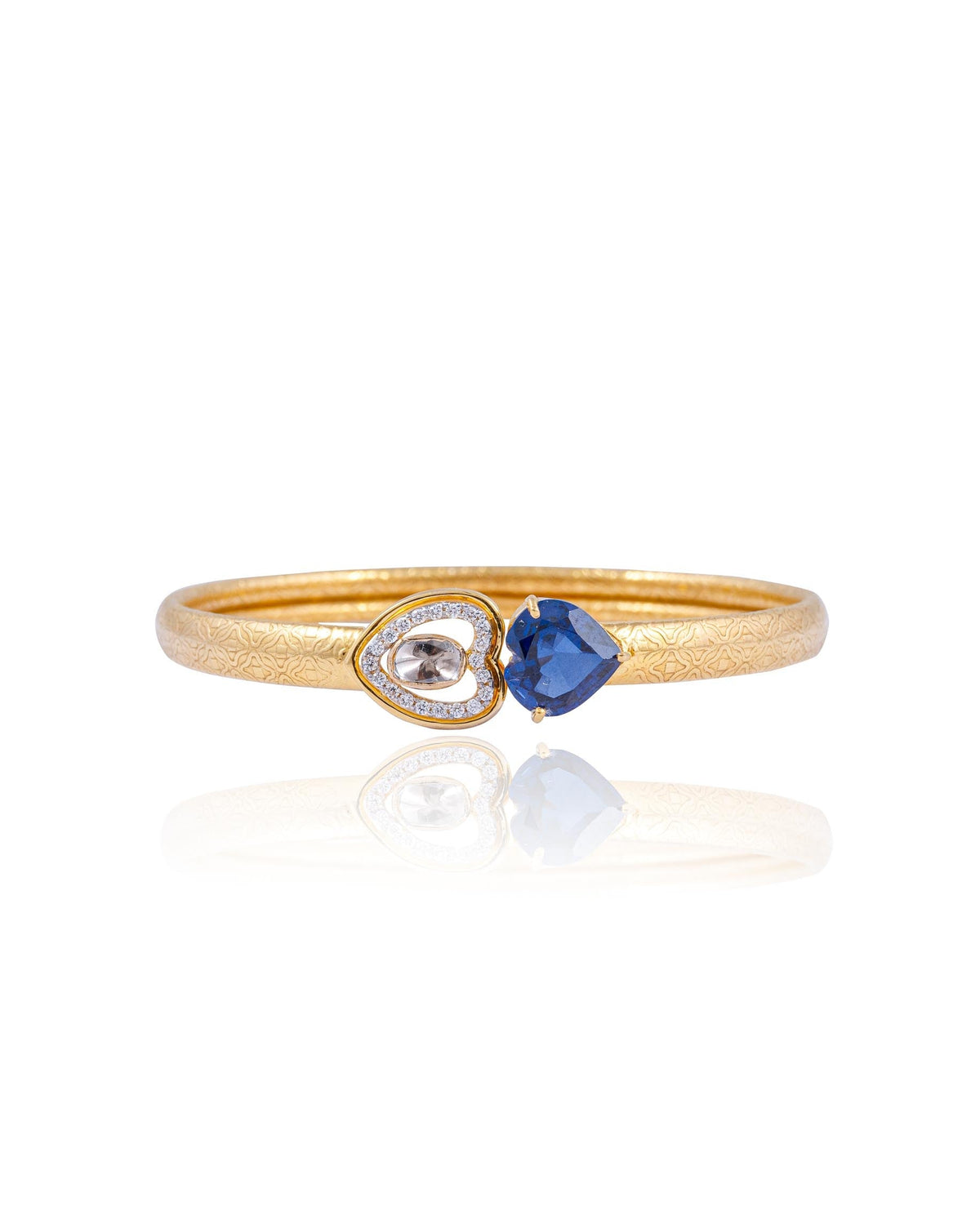 Stefni Polki And Diamond Bangle