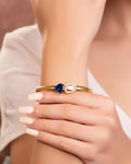 Stefni Polki And Diamond Bangle