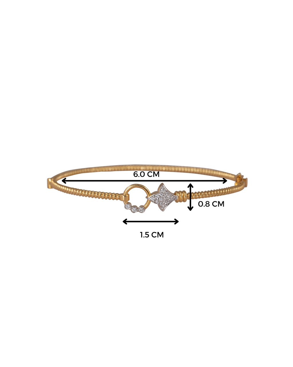 Ishika Diamond Bangle