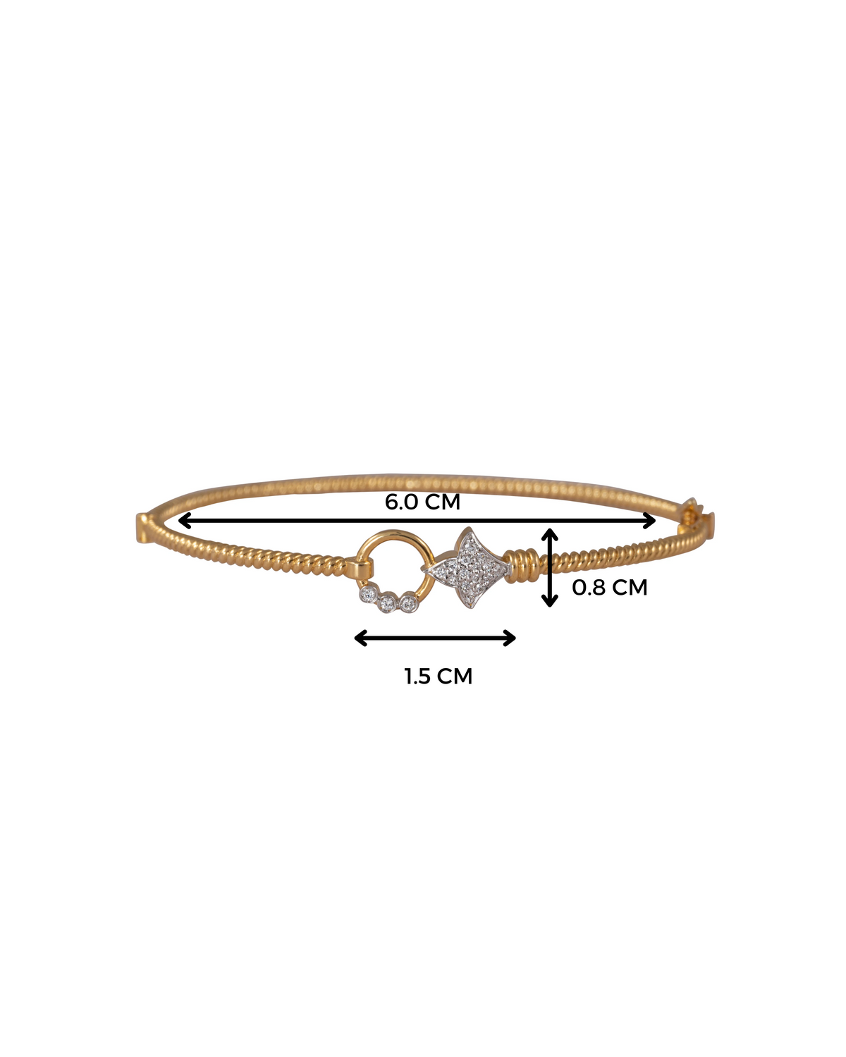 Ishika Diamond Bangle