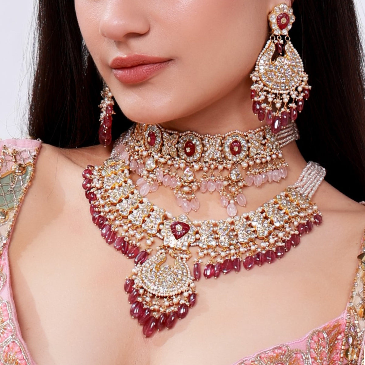 Anvesha Bridal Polki Set