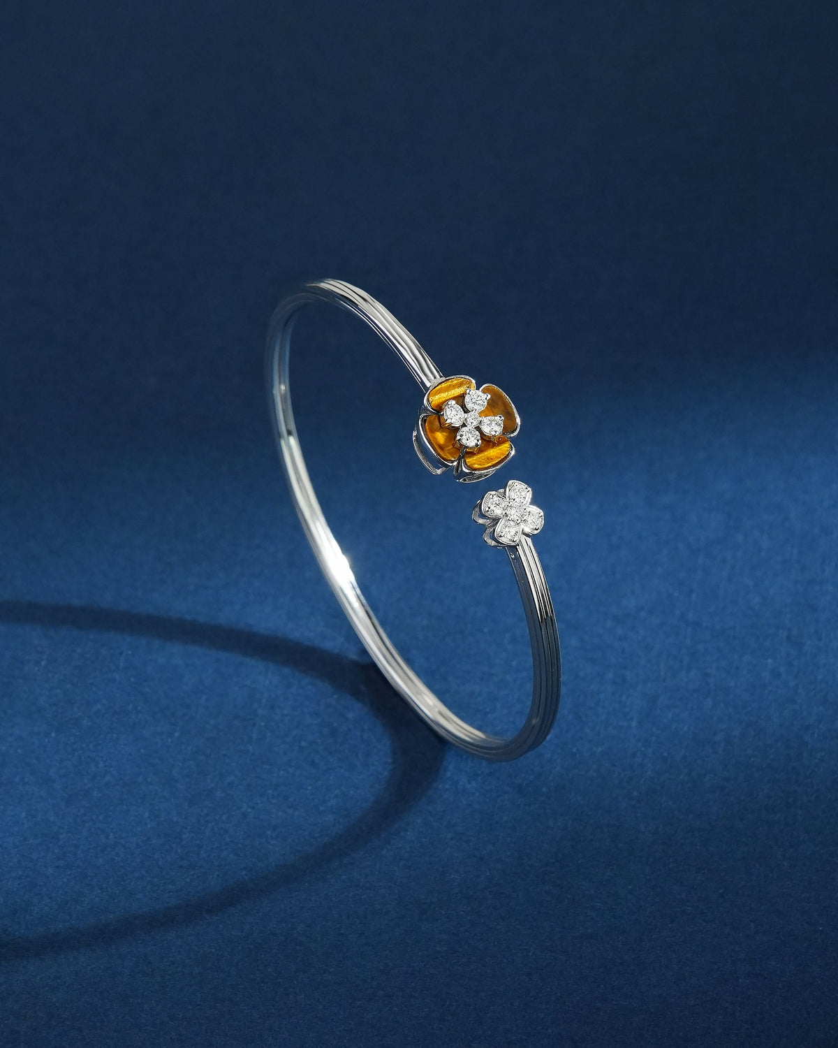 Pemora Diamond Bangle
