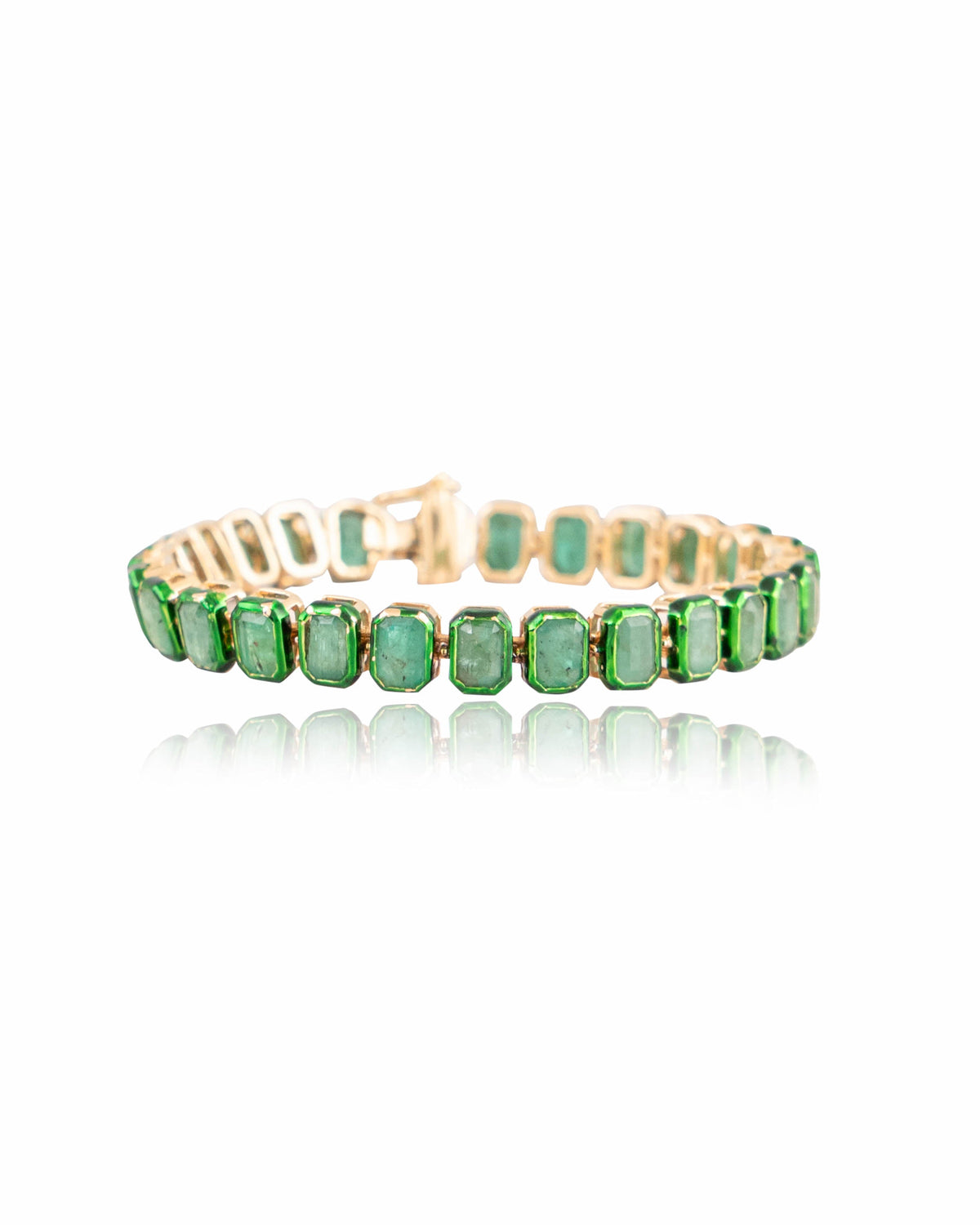 Xenaida Emerald Loose Bracelet