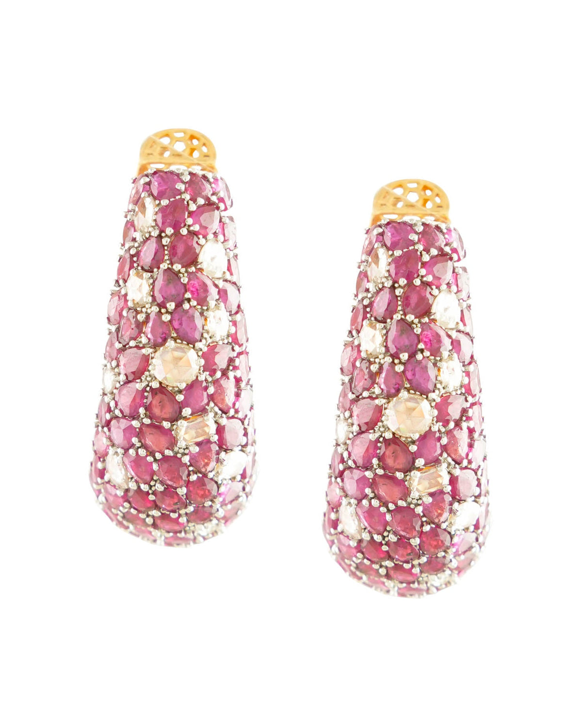 Gurleen Ruby Hoops