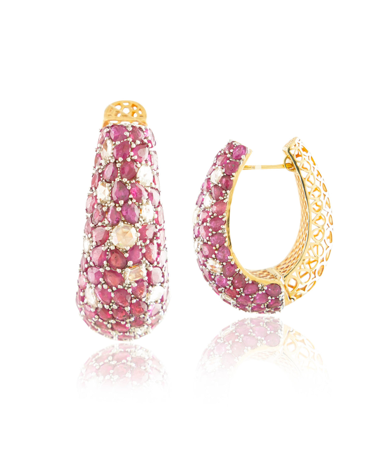Gurleen Ruby Hoops