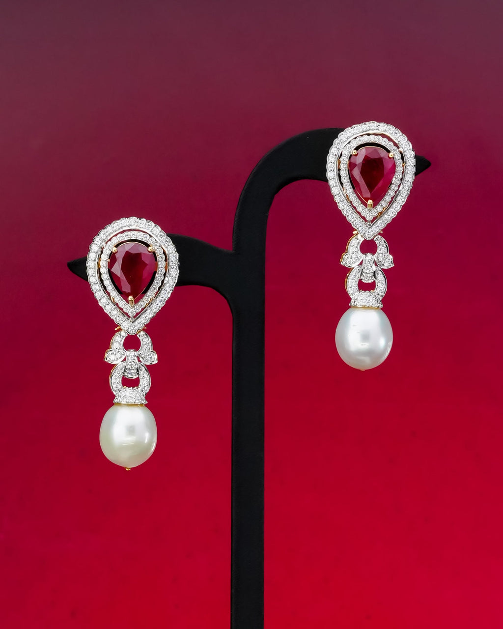 Diamond Long Earrings
