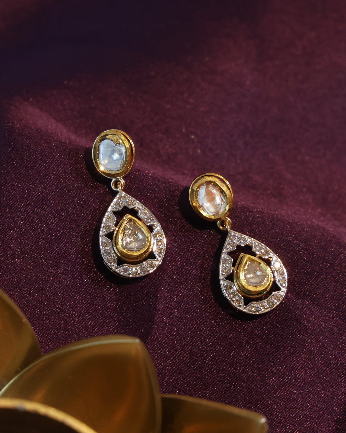 Sima Polki And Diamond Tops