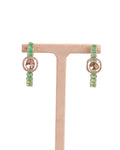 Kriti Polki And Diamond Hoops
