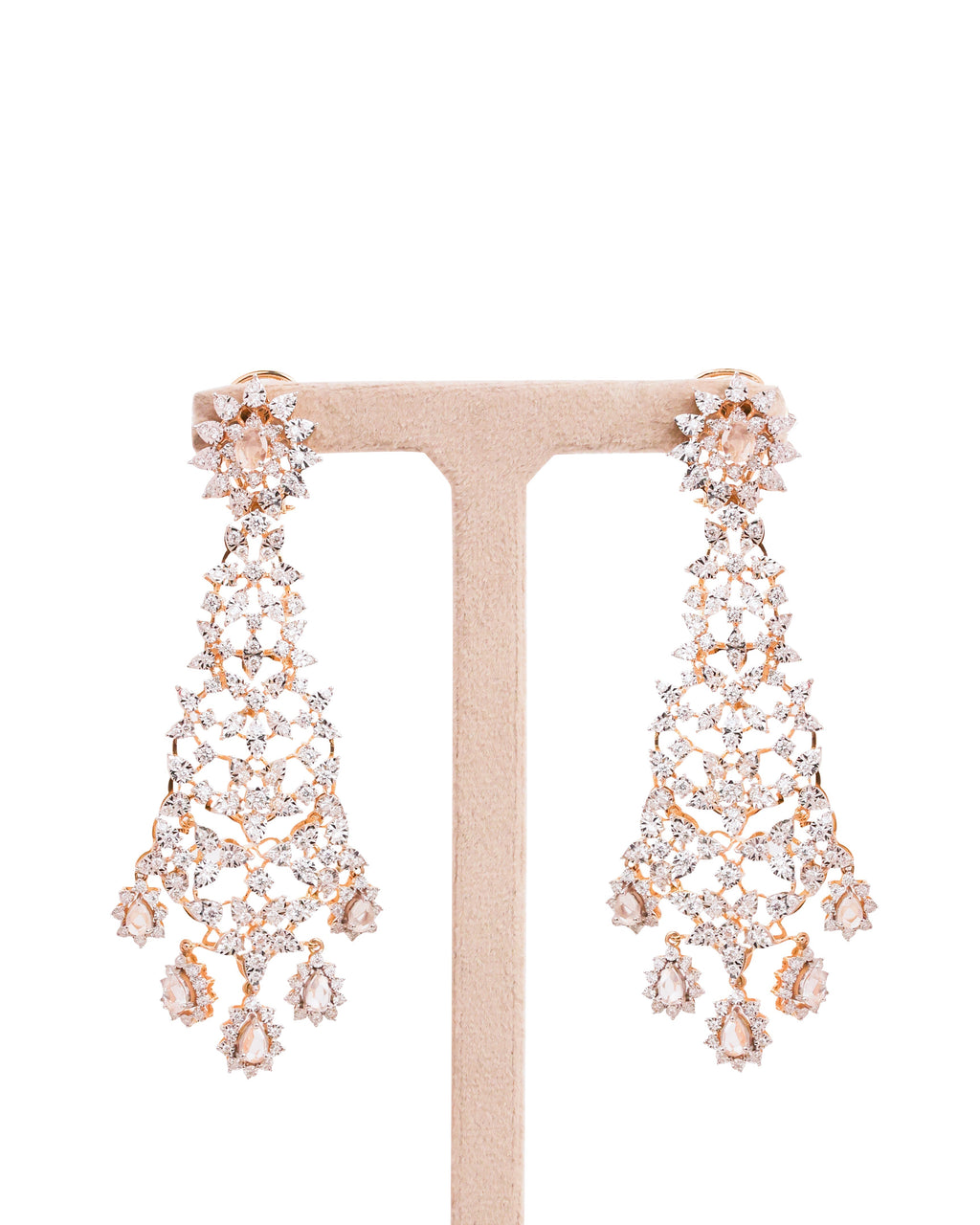 Eliana Diamond Long Earrings