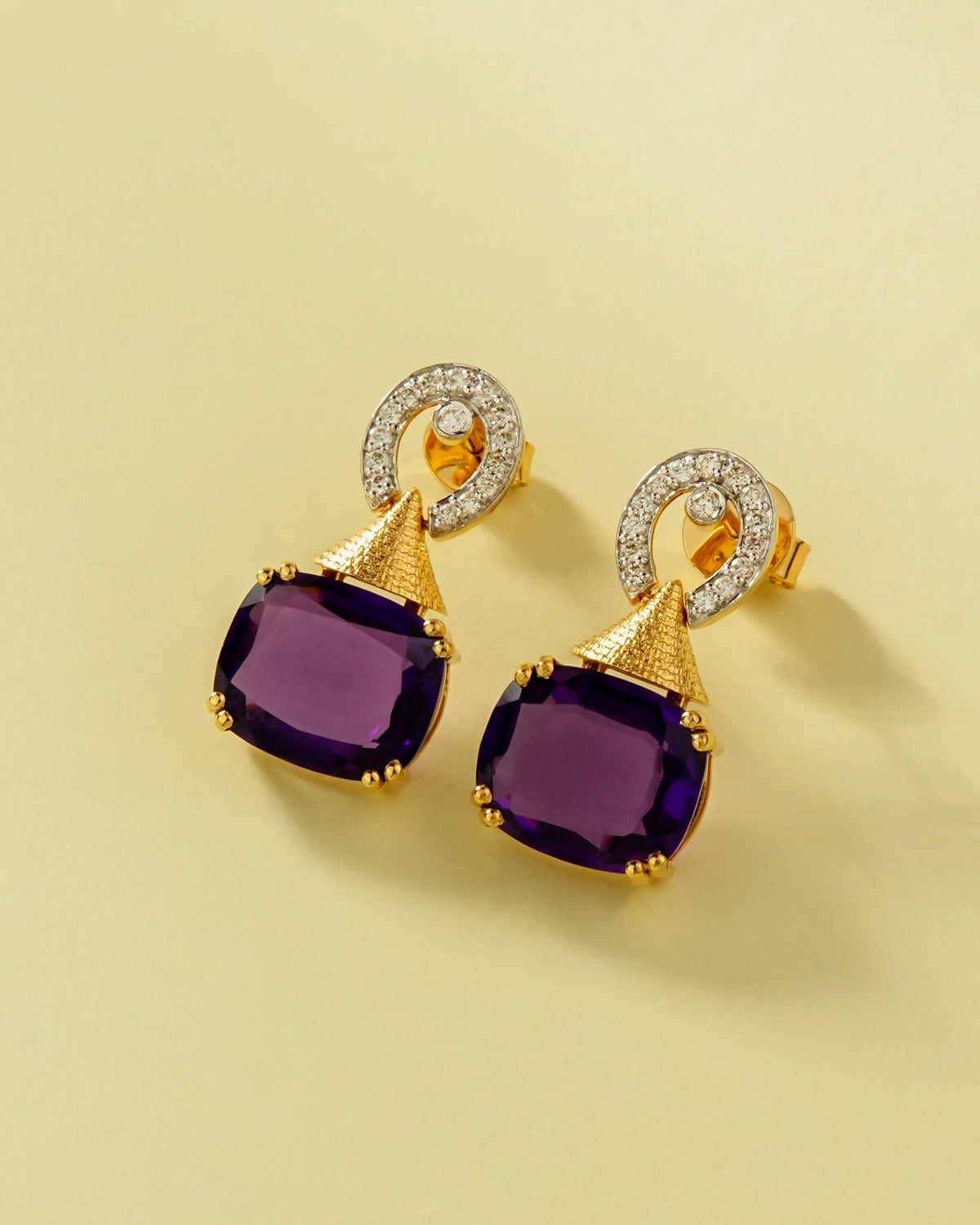 Diamond Long Earrings