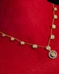 Laiza Polki And Diamond Pendant