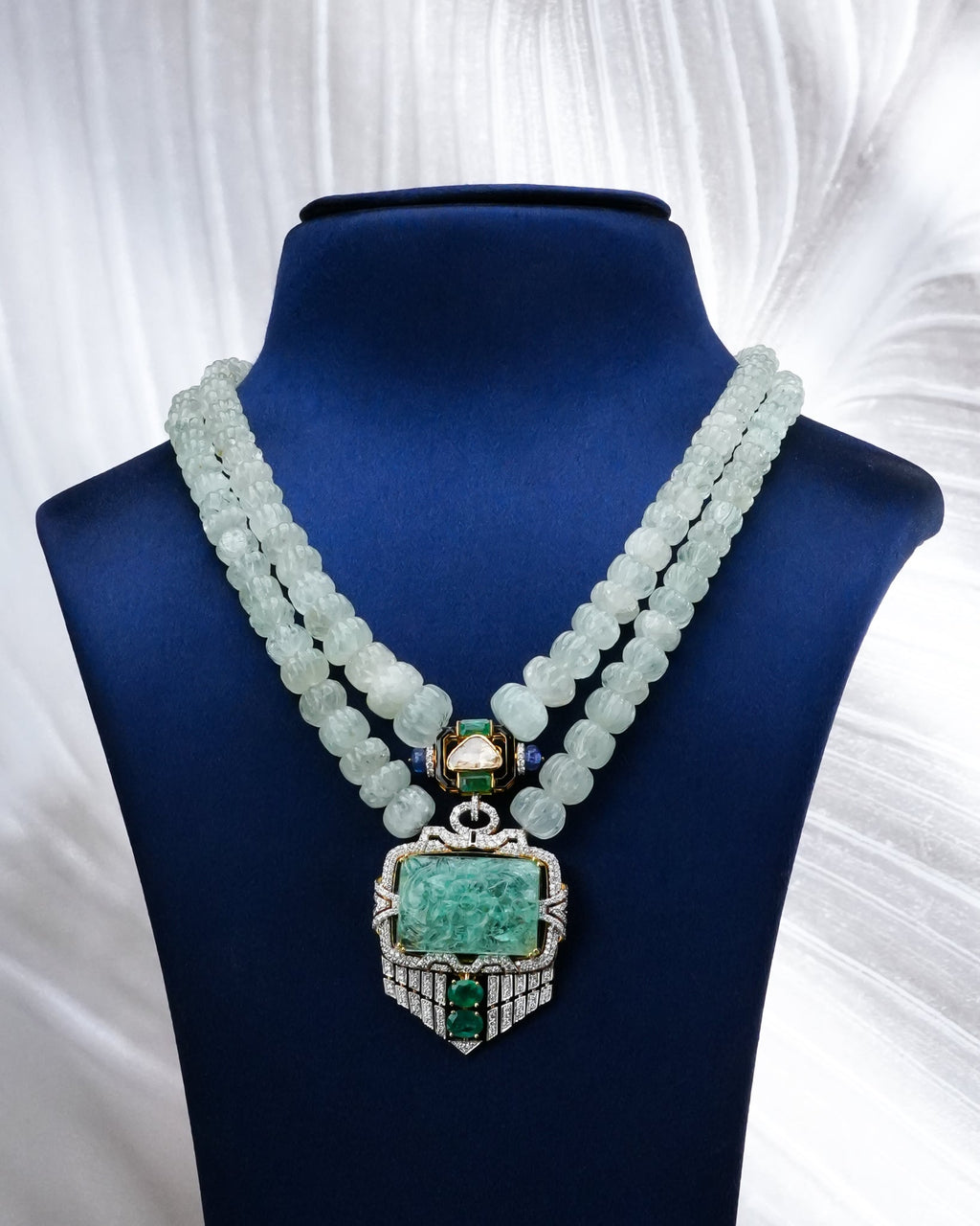 Claire Polki And Diamond Bead Pendant