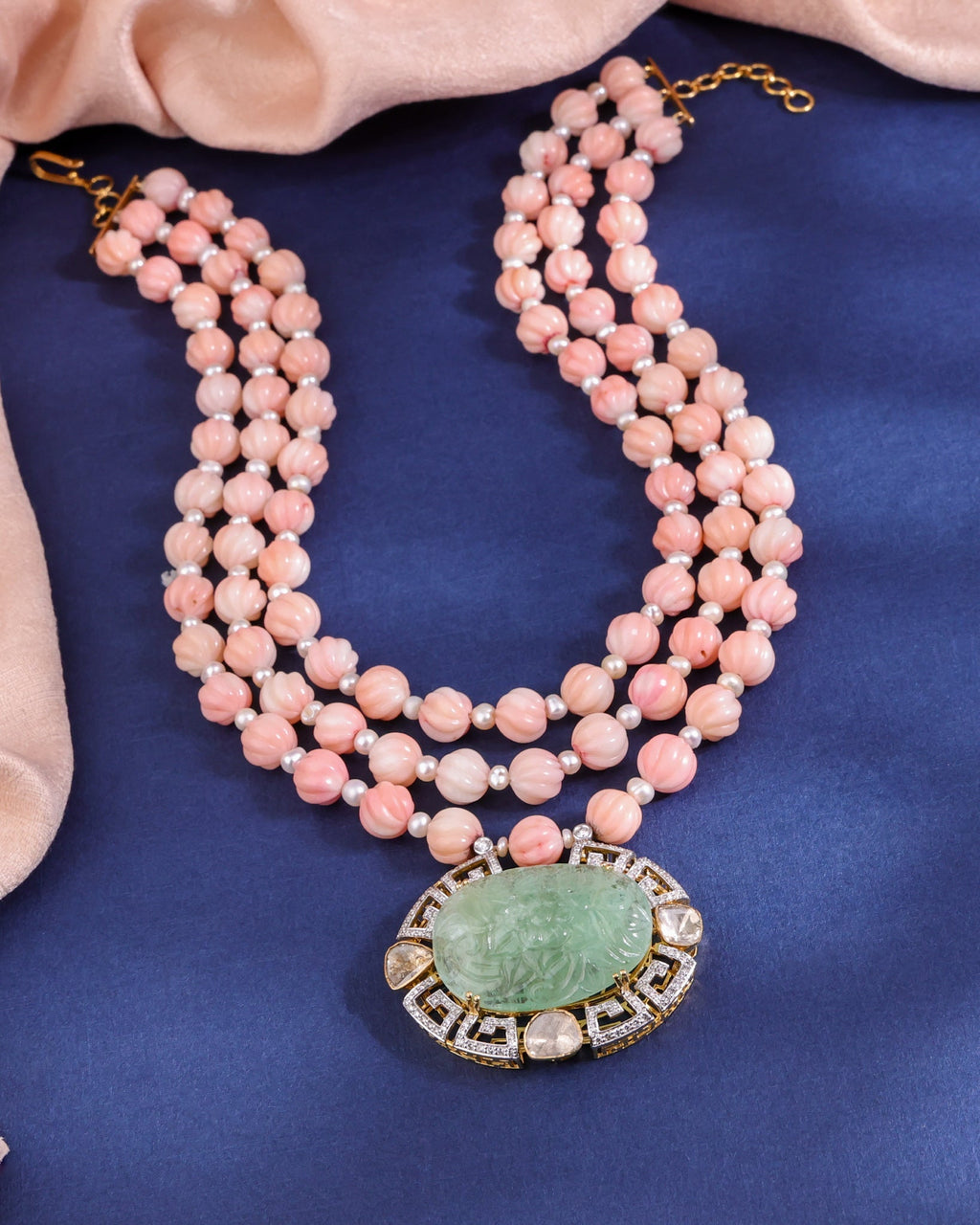 Deanne Polki And Diamond Bead Pendant