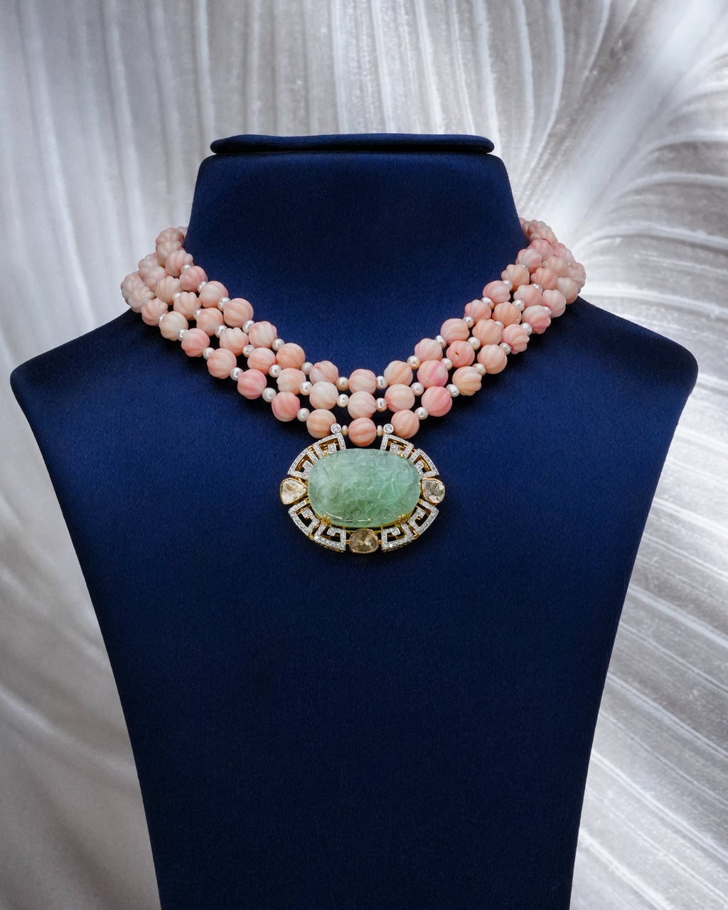 Deanne Polki And Diamond Bead Pendant