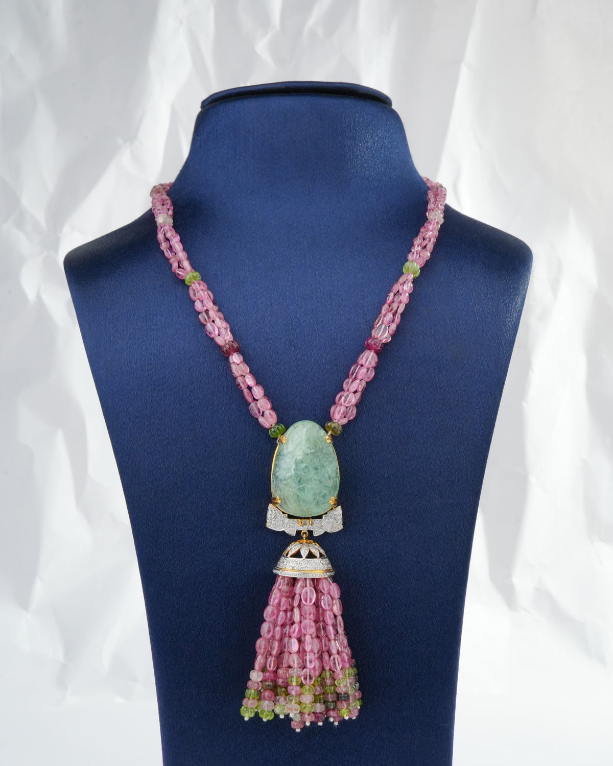 Leena Diamond Bead Pendant