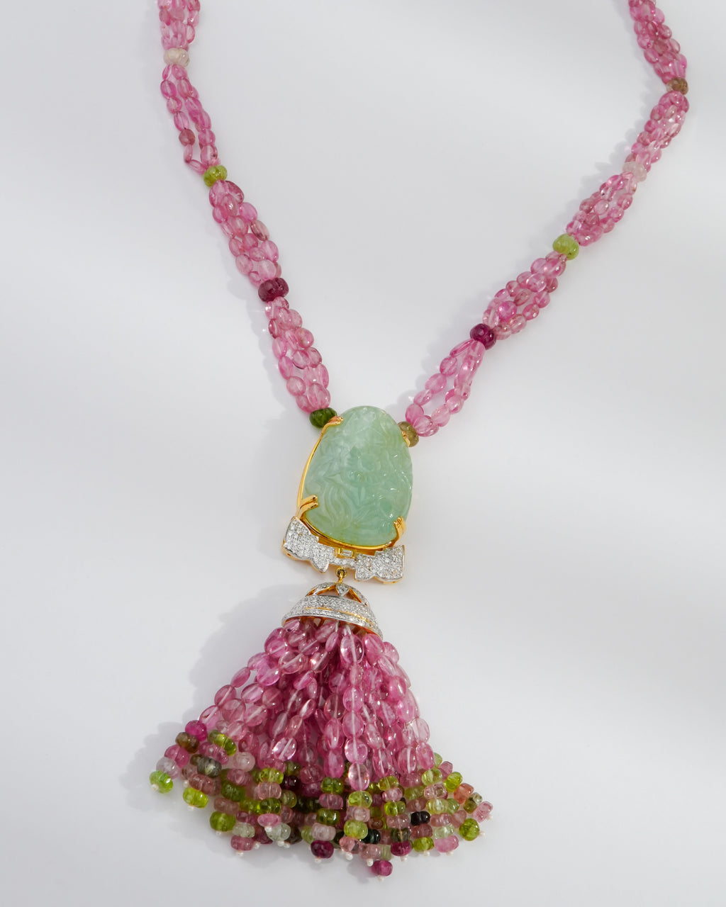 Leena Diamond Bead Pendant