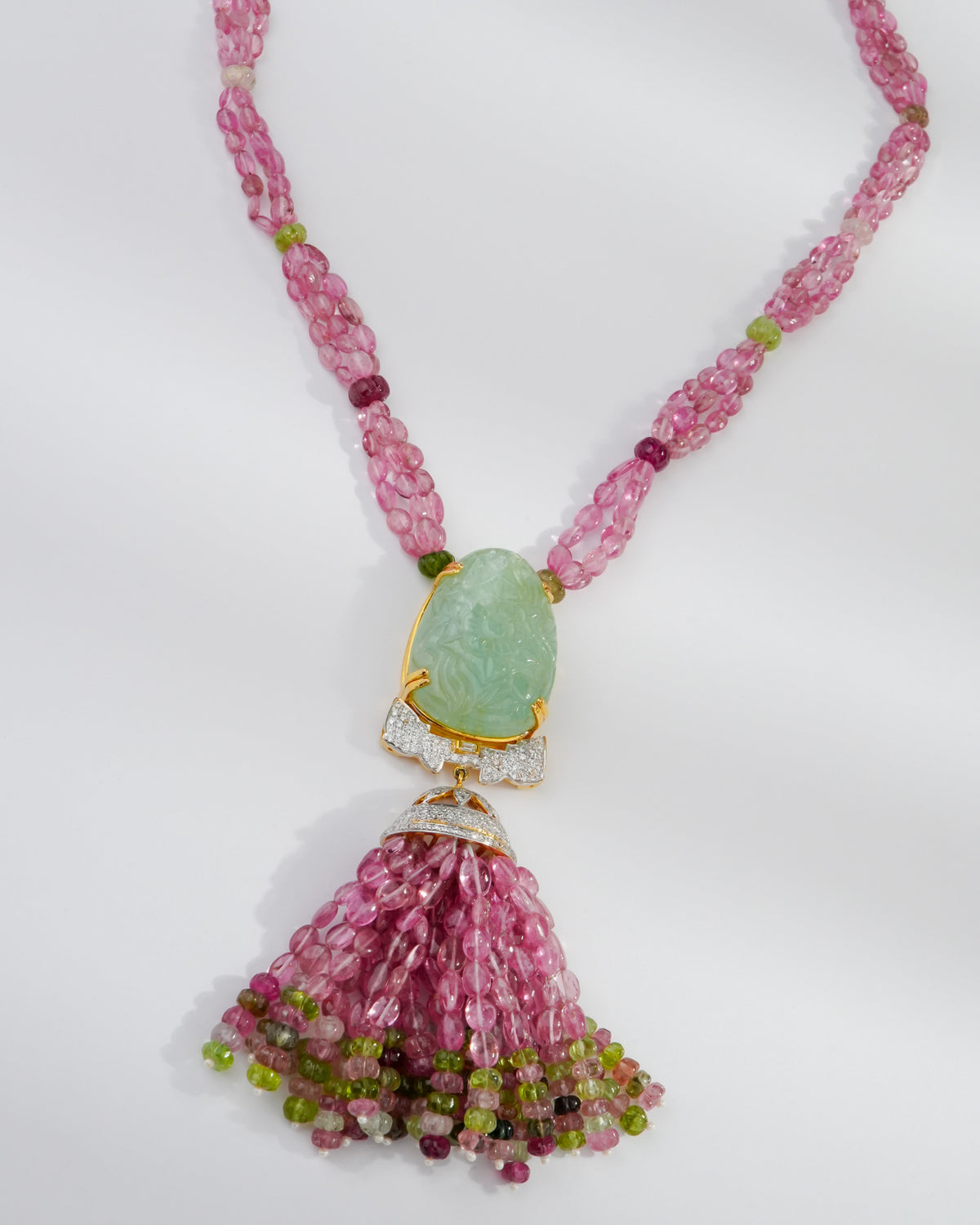 Leena Diamond Bead Pendant