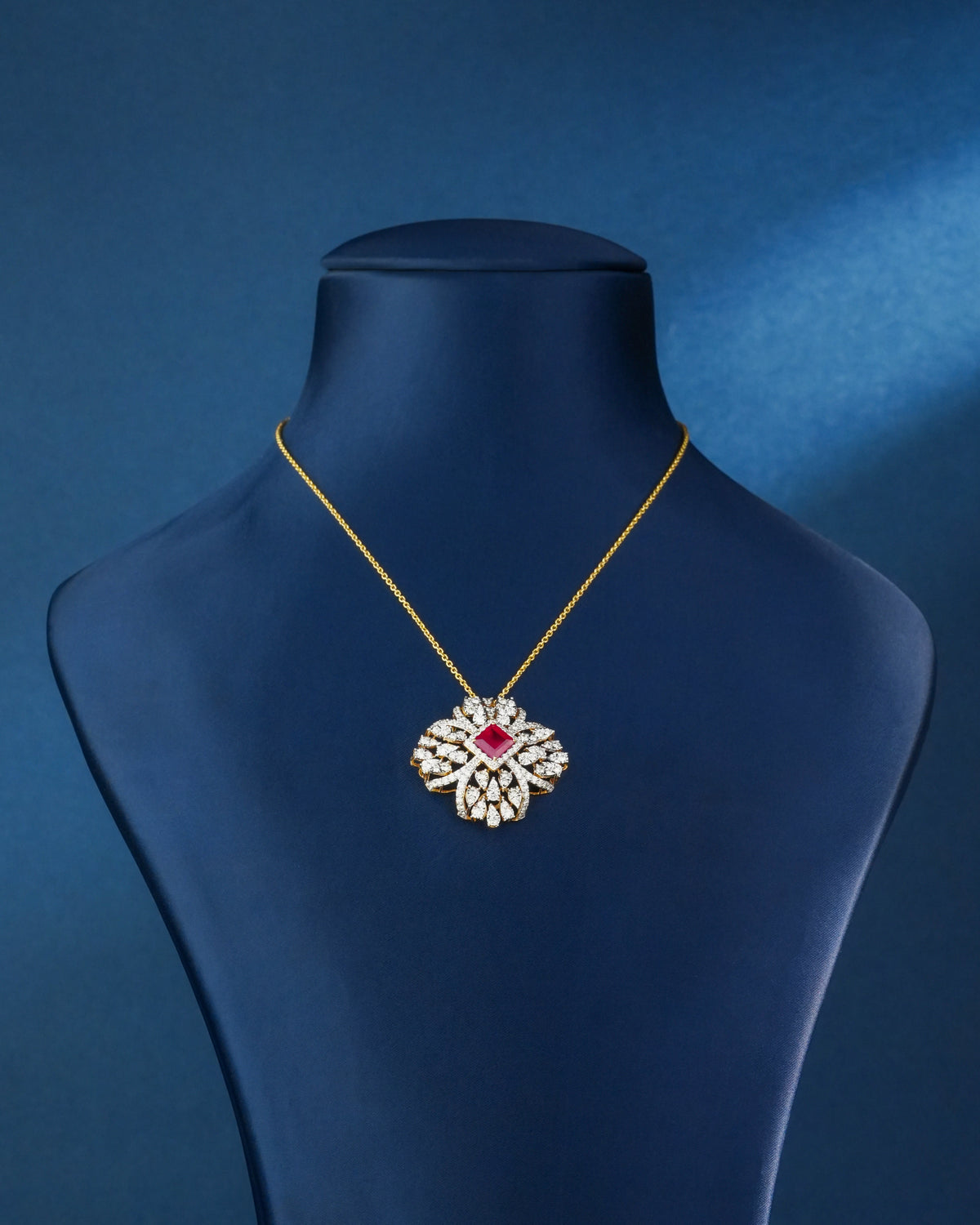 Cadence Diamond Pendant