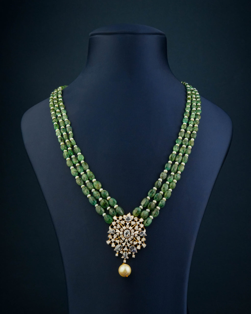 Kunika Diamond Bead Choker
