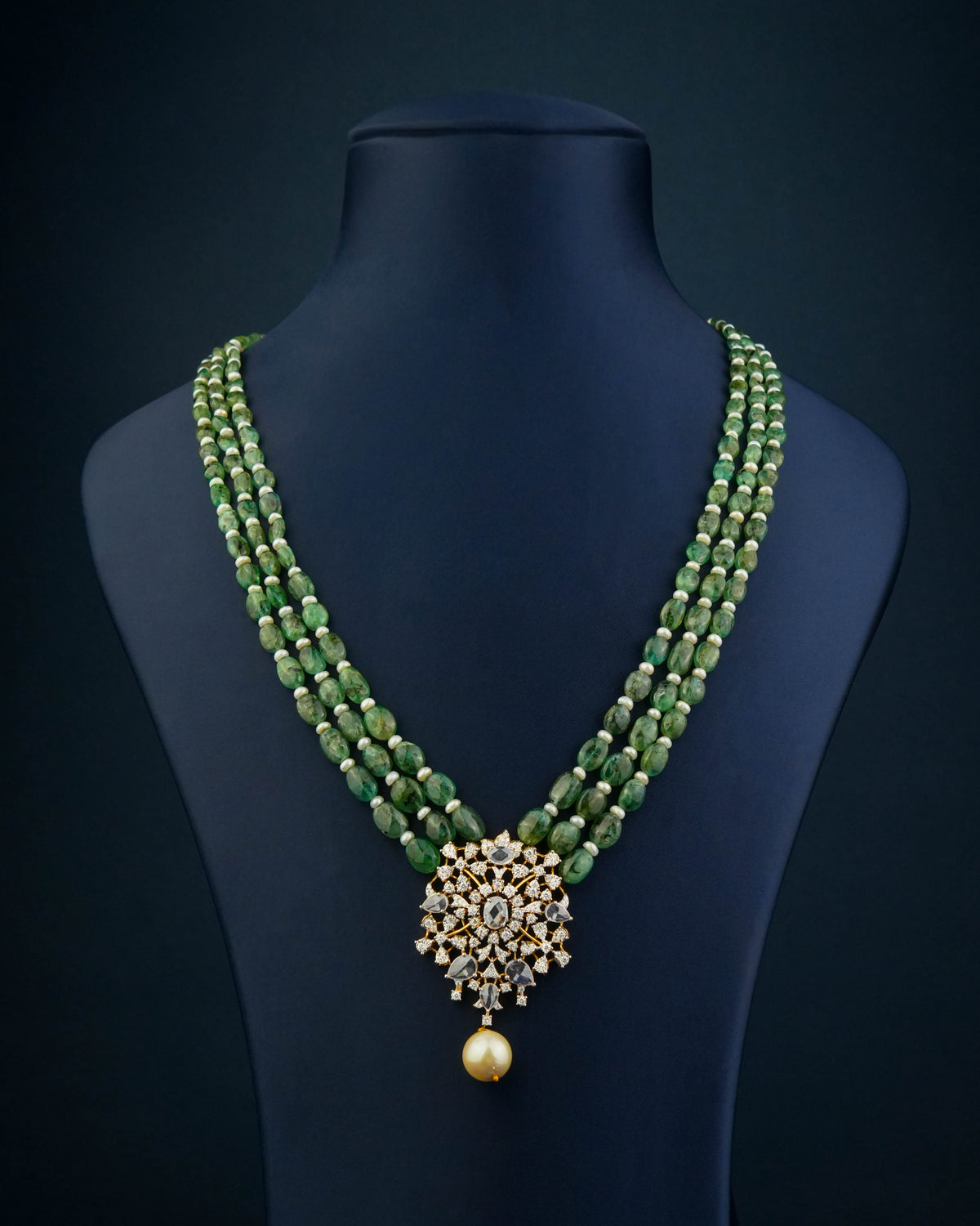 Kunika Diamond Bead Choker