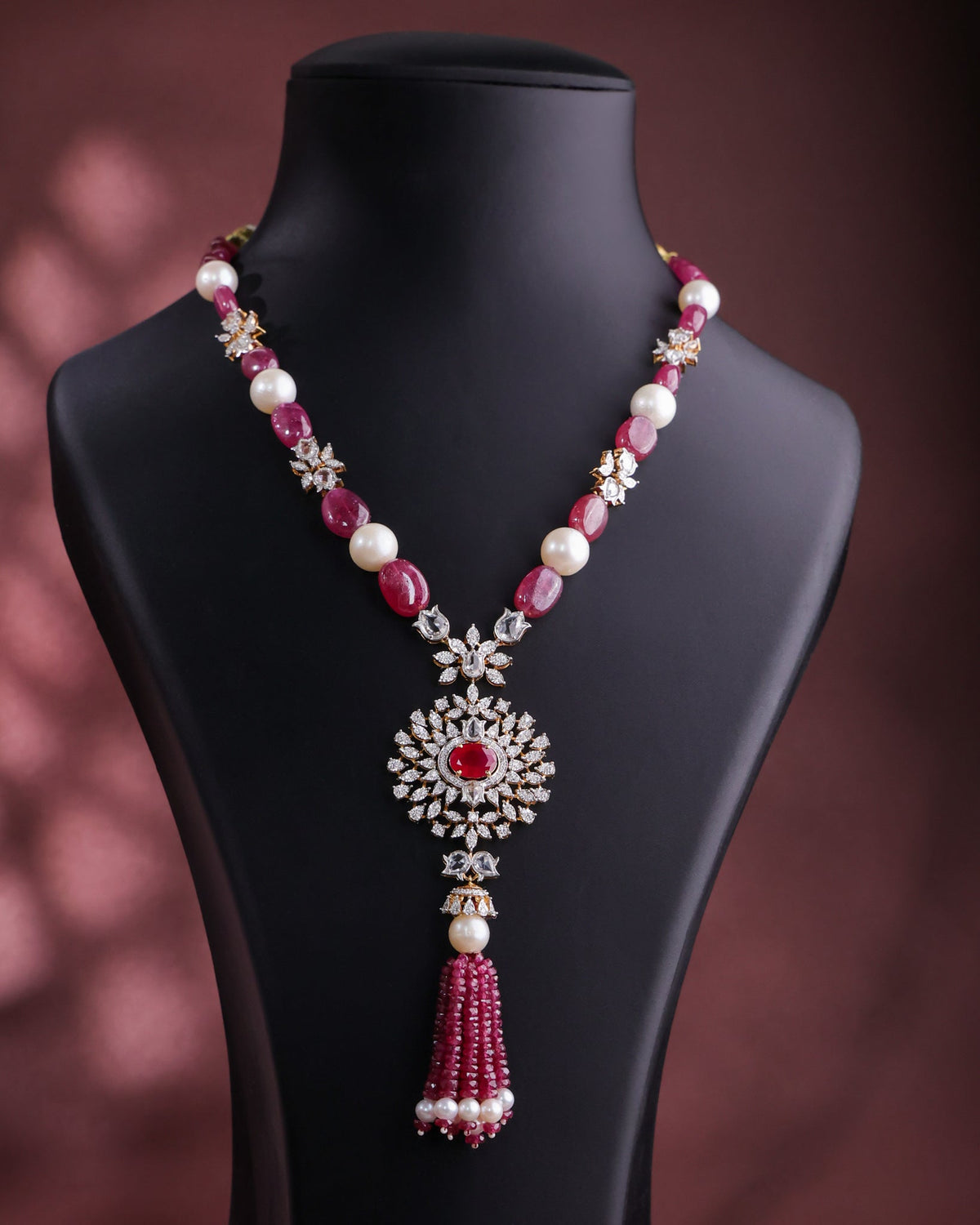 Diamond Bead Pendant