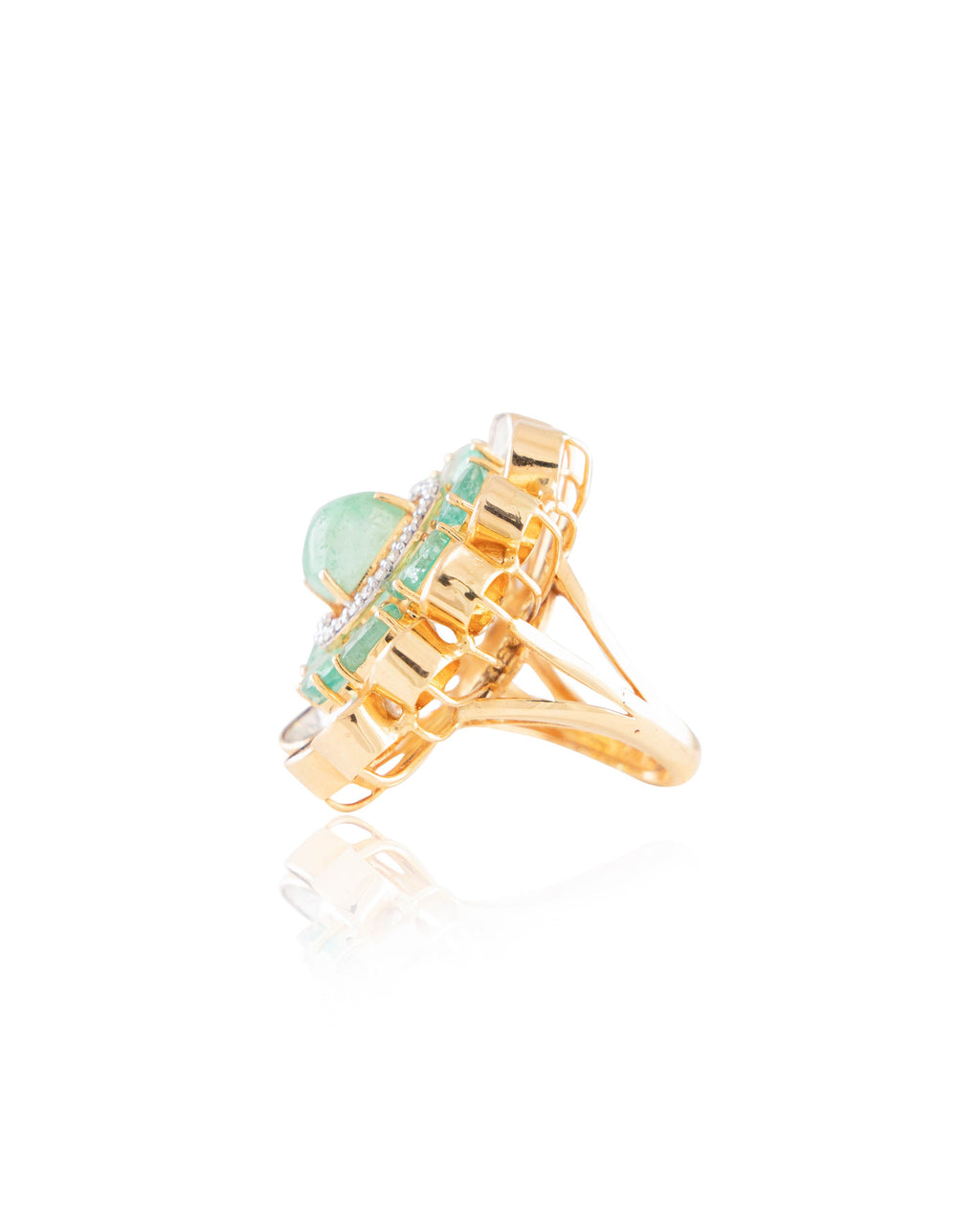 Janine Polki And Diamond Ring