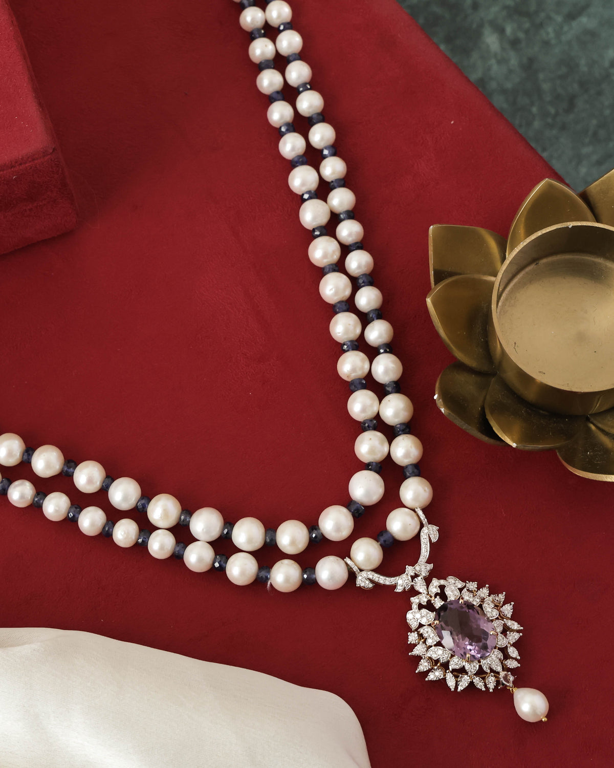 Diamond Bead Pendant