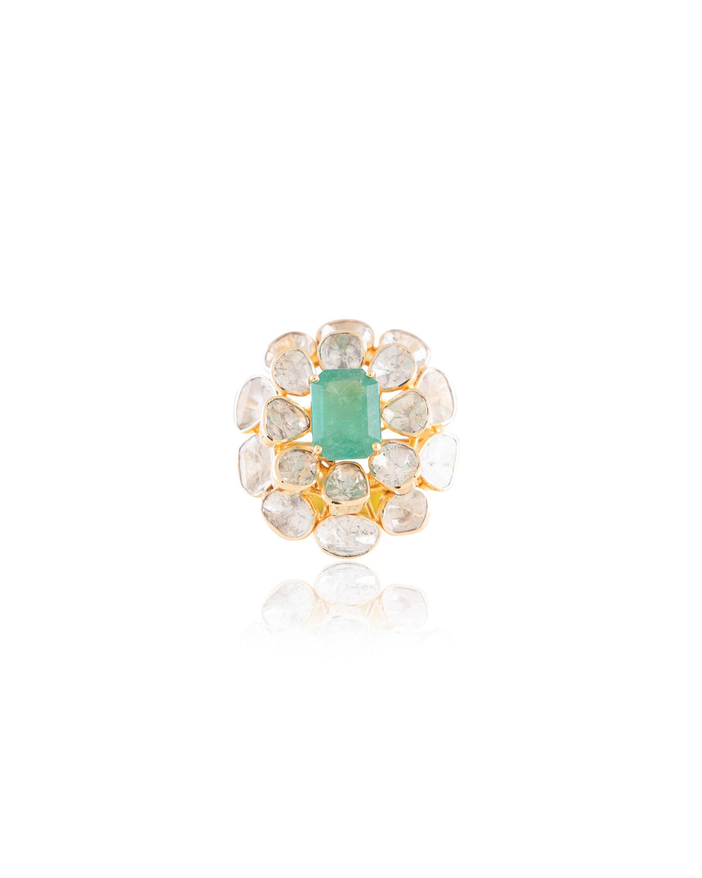 Mishika Bridal Polki And Diamond Set