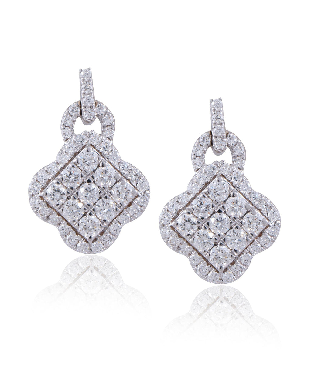 Diamond Long Earrings