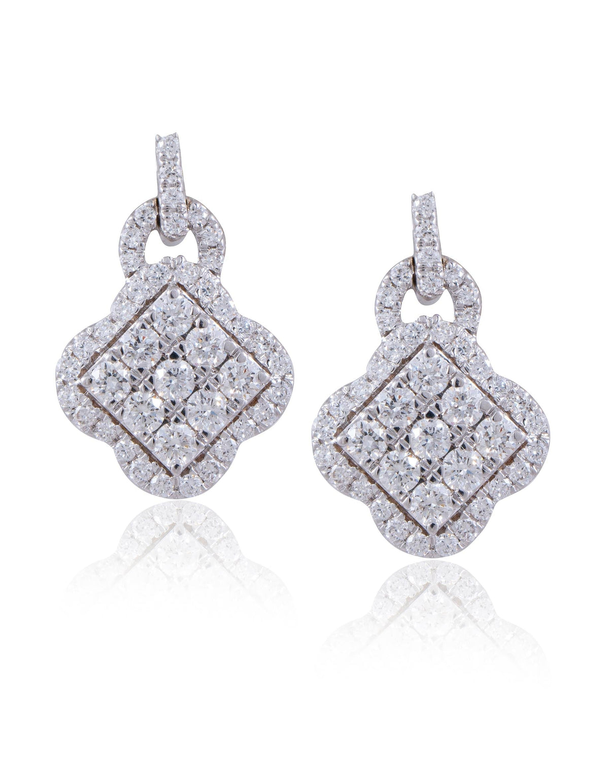 Diamond Long Earrings