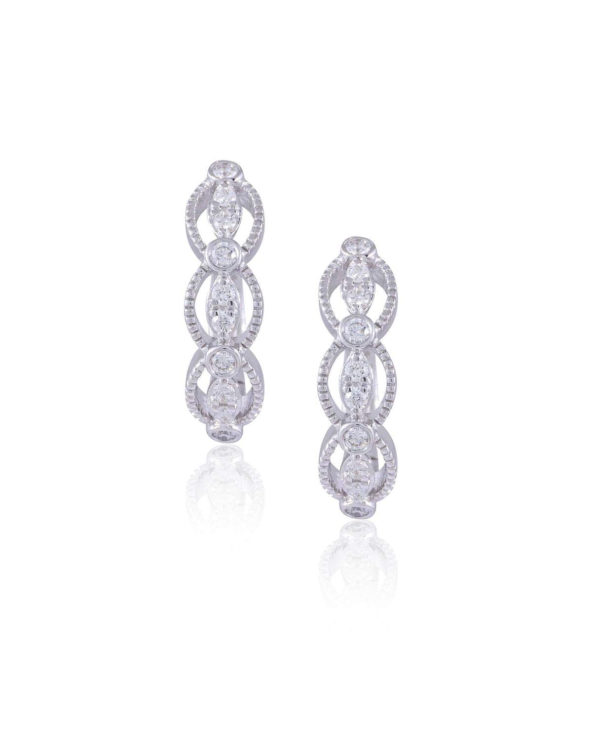 Diamond Long Earrings