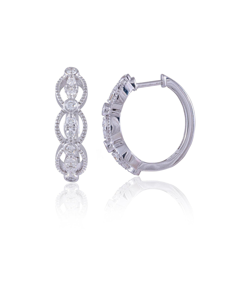 Diamond Long Earrings