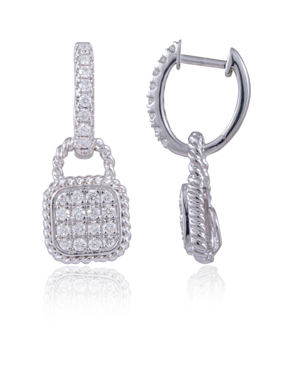 Diamond Long Earrings