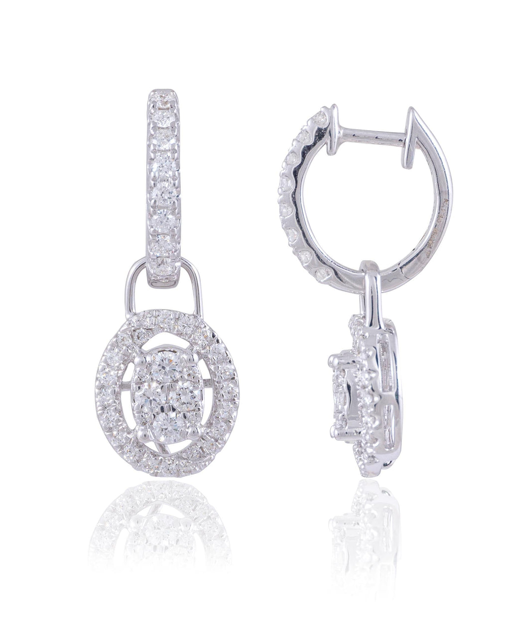 Diamond Long Earrings